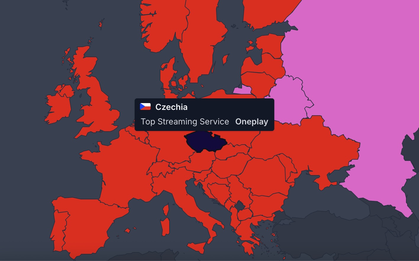 Dlouhá léta největší a to i bez českých originálů