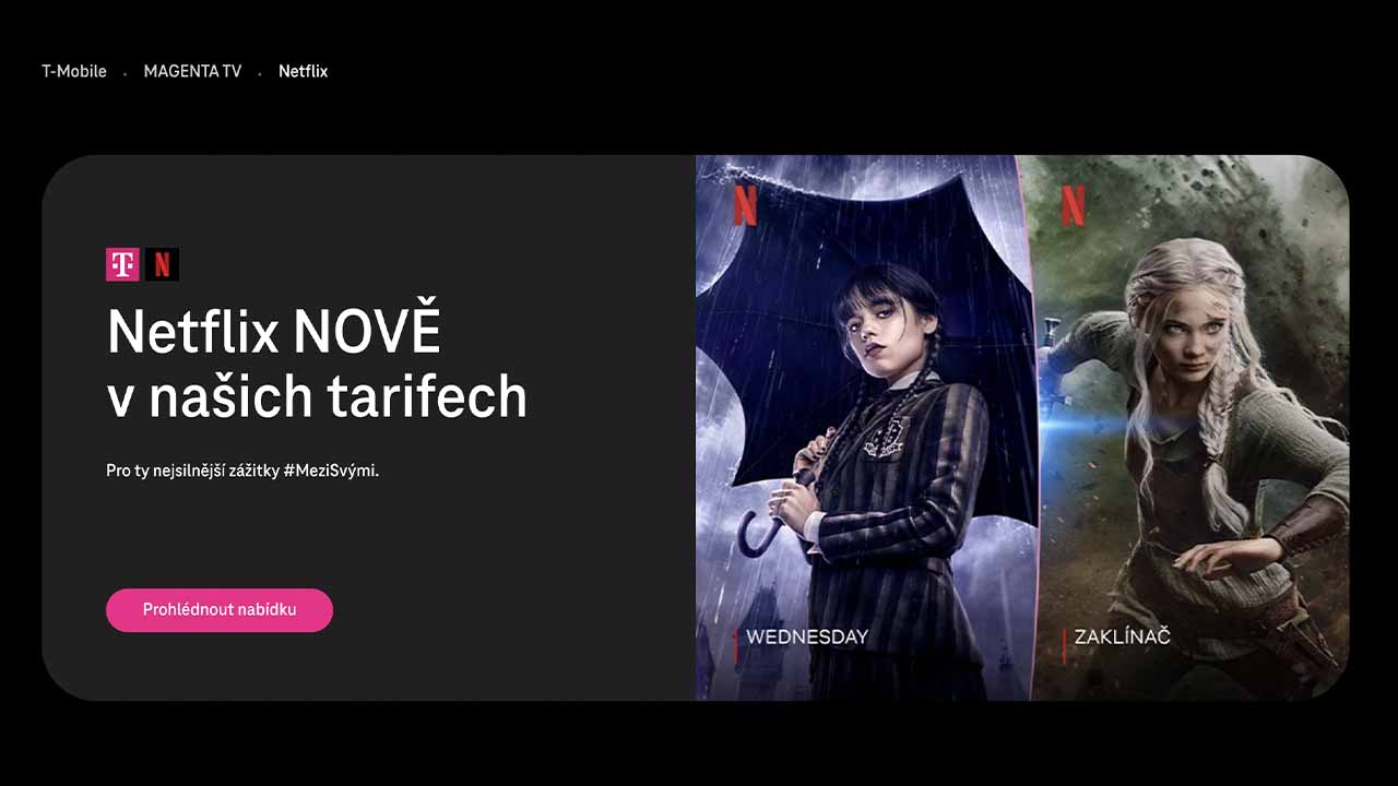 Když vy Oneplay, my Netflix! T-Mobile vytáhl do války s O2