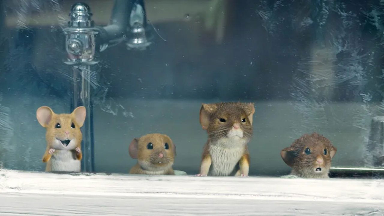 Myši v akci: Vánoční past