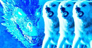 8. řada GoT málem obsahovala souboj zlovlků s drakem Nočního krále