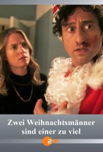 Zwei Weihnachtsmänner sind einer zu viel plakát