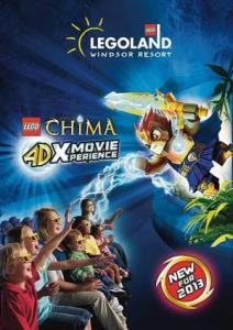 Lego Legends of Chima 4D Movie Experience plakát