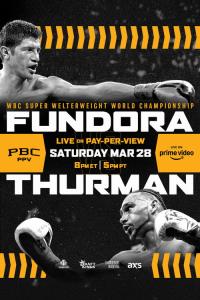 Sebastian Fundora vs. Keith Thurman plakát