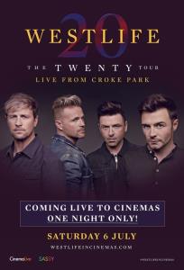 Westlife: The Twenty Tour Live from Croke Park plakát