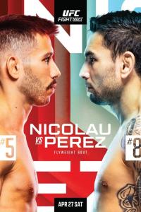 UFC on ESPN 55: Nicolau vs. Perez plakát