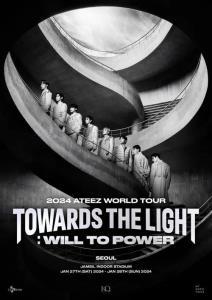 ATEEZ World Tour - Towards The Light : Will To Power plakát