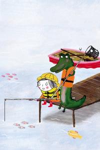 Rita a krokodýl plakát