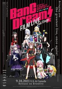 BanG Dream! FILM LIVE 2nd Stage plakát