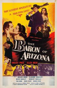 The Baron of Arizona plakát