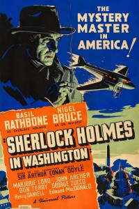 Sherlock Holmes in Washington plakát
