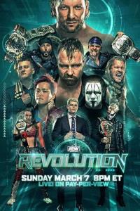 AEW Revolution 2021 plakát