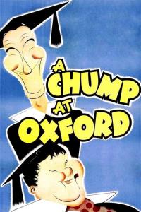 A Chump at Oxford plakát