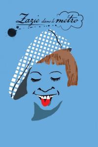 Zazie dans le Métro plakát