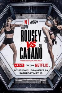 Ronda Rousey vs. Gina Carano plakát