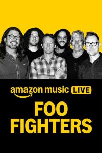 Amazon Music Live: Foo Fighters plakát