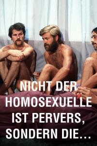 Perverzní není homosexuál, ale situace, v níž žije plakát