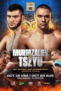 Bakhram Murtazaliev vs. Tim Tszyu plakát