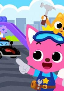 Pinkfong Car Mechanic plakát