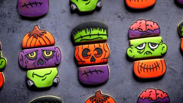 Halloweenská soutěž v pečení sušenek