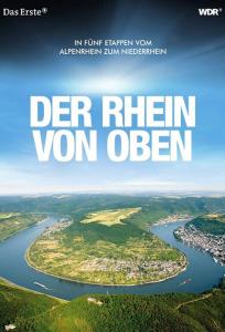Der Rhein von oben plakát