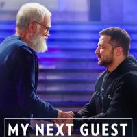 David Letterman: Mého dalšího hosta nemusím představovat - Volodymyr Zelenskyj