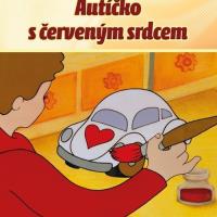 Autíčko s červeným srdcem